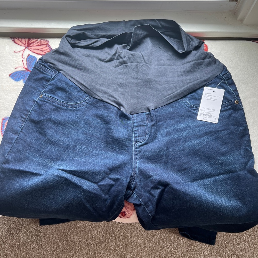MATERNITY | NWT denim maternity jegging PLUS SIZE
